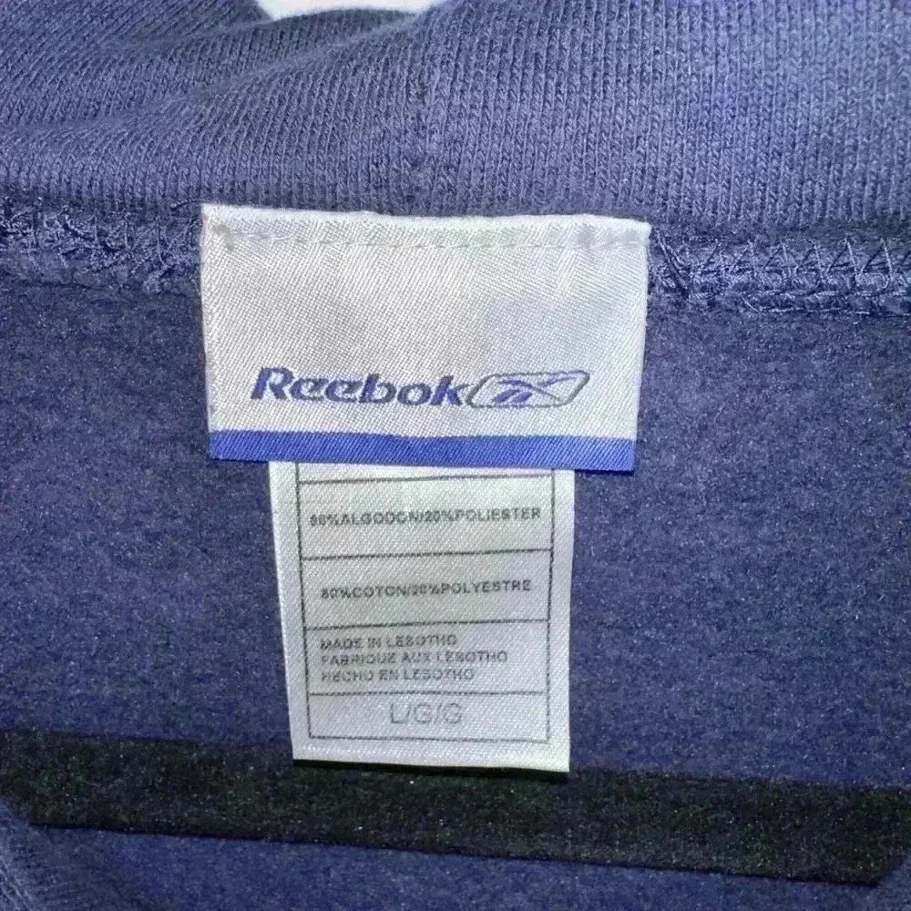 Vintage Reebok Hoodie Denver Broncos Country Navy & Orange L/G Men’s - Picture 11 of 11